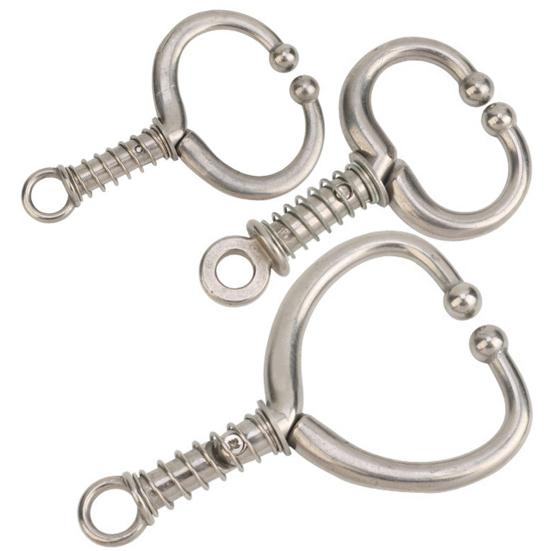 Blokada pierścienia odsadzającego bydło Łatwy w użyciu pierścień zaciskowy na nos bydła bydła ze stali nierdzewnej dla gospodarstwa