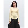 PEACEBIRD Women's Faux Two-Piece Knit Sweater