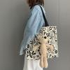 Large Capacity Bag New Bear Graffiti Canvas Bag