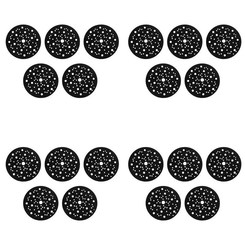 A25F-20 Pcs Protective Pad Ø 150Mm 67 Holes To Protect Your Sanding Pad Self-Adhesive Nylon, Protective Pad