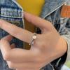 Sterling Stunning 925 Silver Double Layer Fish Vintage Ring With Unique Expression Design