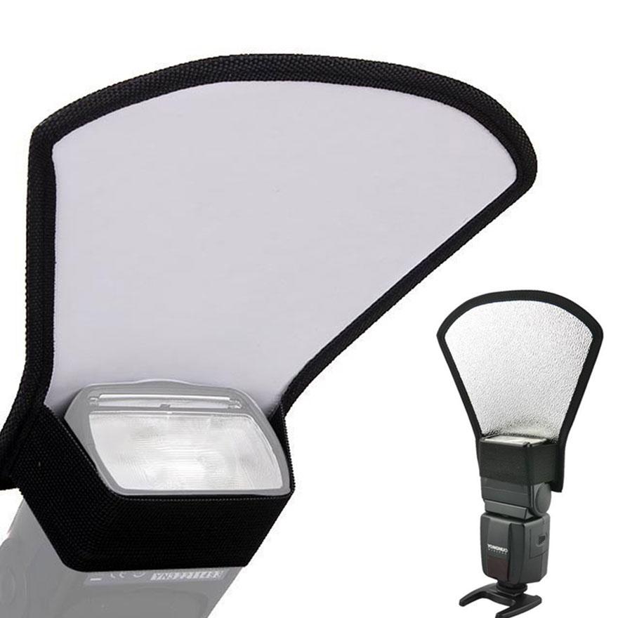 Universal Softbox Flash Bounce Reflektor Diffusor Softbox Kamera Zubehör Silber Weiß für Canon Nikon Kamera Foto Studio