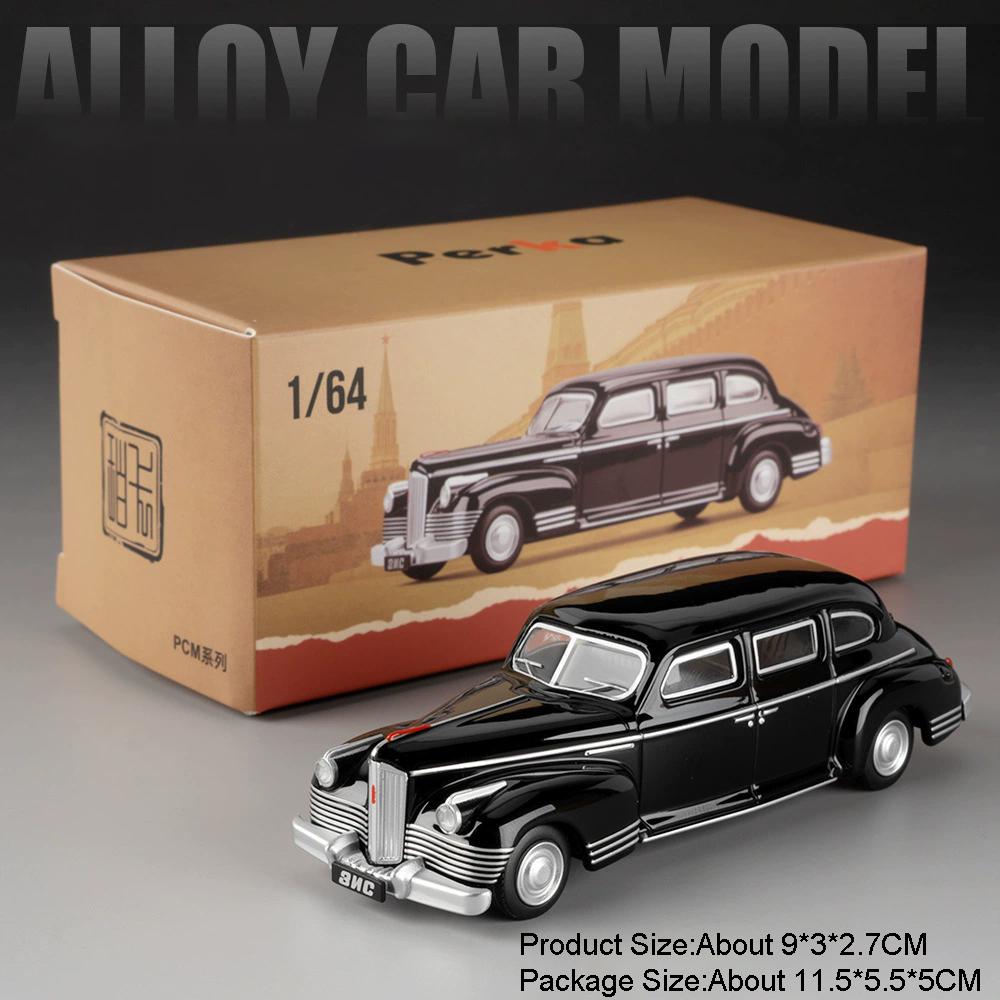 1:64 Series ZIS-110 LADA 2105 2101 Mini Car Model Toy Alloy Diecast Rubber Tire Simulation Cars Models Home Decoration Toys