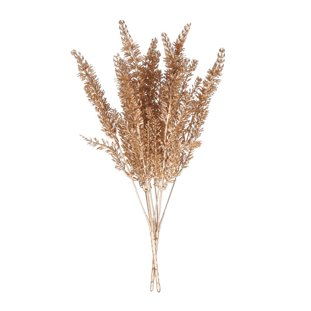 Faux Plant Simulation Flower Gift Box Adornment Artificial Plant Gold Silver Simulation Leaf Christmas Artificial Flower