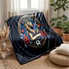 Chelsea FC Theme blanket Soft Flannel Blanket Plush Throw Blanket Cozy Sofa Bed Blanket for Home Decor
