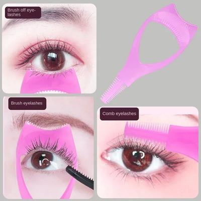 1/3ks Plastový Prenosný Štít na Aplikátor Maskary Pomôcka na Vedenie Rias Kefa na Riasy Klieštiky na Riasy Nástroje na Make-up Očí pre Ženy Dievčatá
