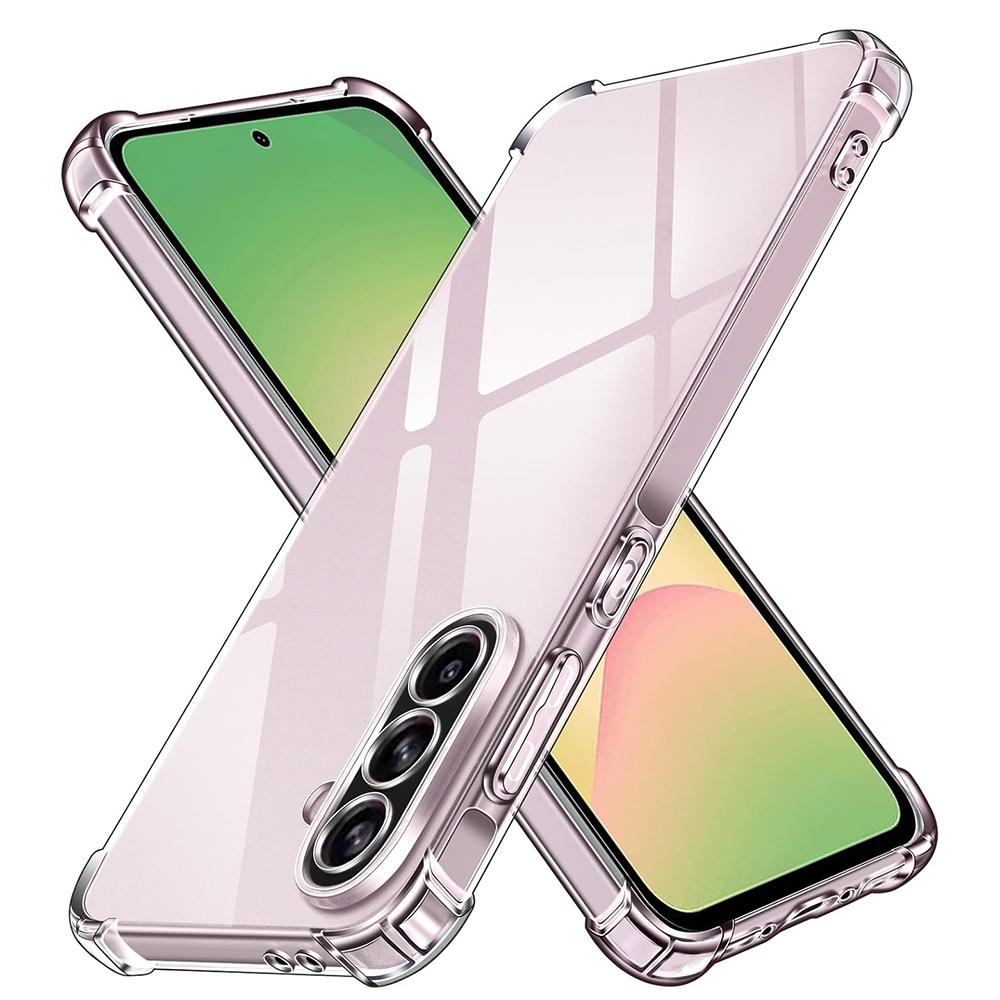 

Shockproof Silicone Soft Case For Samsung Galaxy A56 A36 A26 A16 A06 5g Clear Ultra Thin Back Cover Luxury Slim Shell Coque Caso A06 4G