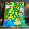 My Singing Monsters 2D Flat Pattern Flannel Blanket High Quality All Seasons Warmth and Comfort Perfect for Christmas Gifts.MMT0918533