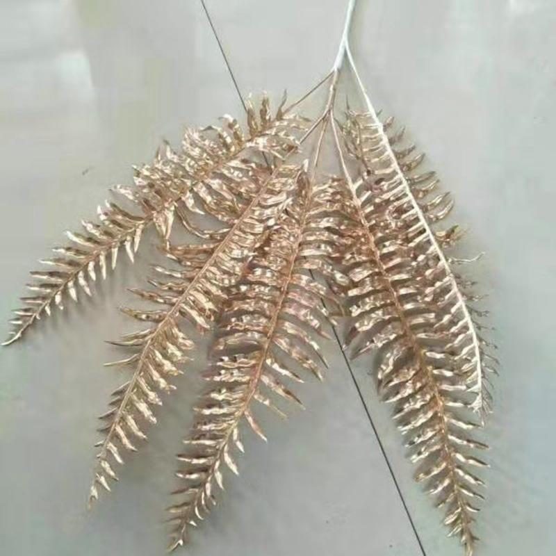 New Gold Simulation Plant Fake Bouquet Room Decoration Flower Arrangement Scattered Tail Sunflower Mulberry Leaf Persian Willow