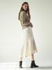 ACUD Mermaid Line Flared Skirt_L.Grey