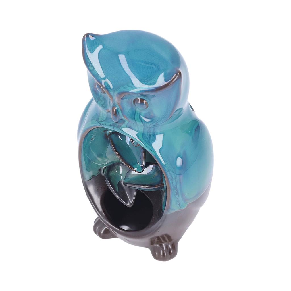 Wasserfall Räuchergefäß Nachteule Premium Keramik Handgefertigt Exquisit Druckentlastung Rückfluss Räuchergefäß