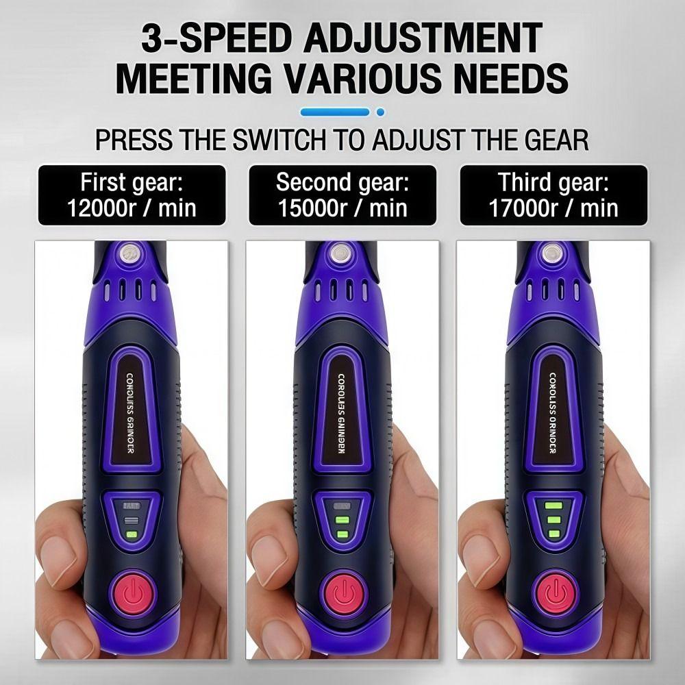 Cordless Power Rotary Tools Set Mini Engraver Tool  Set Rotary Tool Kit  Grinding/polishing/carving