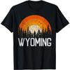 Wyoming Shirt Retro Style Vintage 70s 80s Men Women Gift T-Shirt