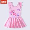 Kinder Badeanzug Ins Neues Mädchen Baby Einteiler Prinzessin Rock Badeanzug Mädchen Schnelltrocknend Sonnenschutz Badeanzug