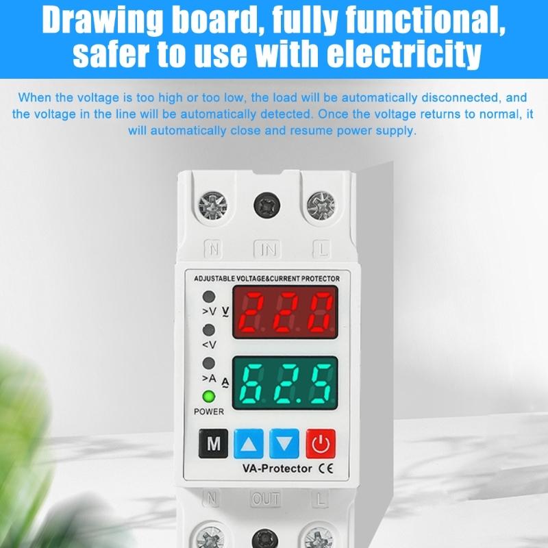 Adjustable Over Voltages and Under Voltages Protective Device Protectors Relays Intelligent Relays Reset Protectors