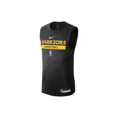 Warriors Quick-Dry Retro Casual Sports Pocket Tank Men Tops Black DR6765-010
