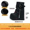 Boots women's short boots 2025 new thick-soled inner height-increasing stacking boots round head pants tube boots belt buckle niche design sense