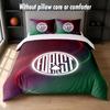 Nottingham Forest Football Design Bed Bedding Set 1 Duvet Cover + 2 Pillowcases Soft Breathable Household Bed Linens