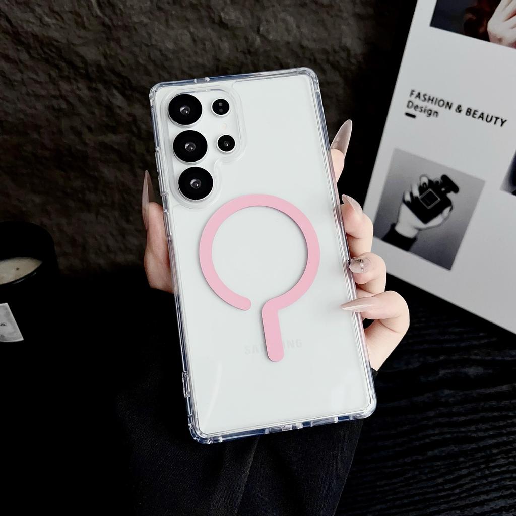 High permeability magnetic mobile phone case Samsung S11 acrylic back plate S11ULTRA protective case