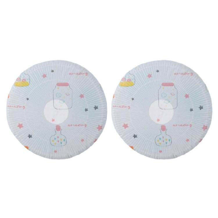 Round Head Fan Dustproof Waterproof Dust Covers Home Electric Fan Protective Covers Fan Covers