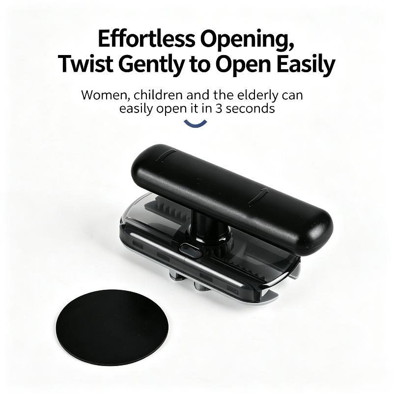 Adjustable Multi-Functional Bottle Can Opener Non-Slip Easy Grip Lid Remover for Kitchen Home Elderly Arthritis Sufferers Use