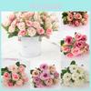 Elegant Silk Rose Artificial Flower For Home Decor And Wedding Arrangements