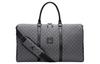 Polyester Portable One Shoulder Travel Bag Regular Unisex Dark Smoke Gray HF1867-070