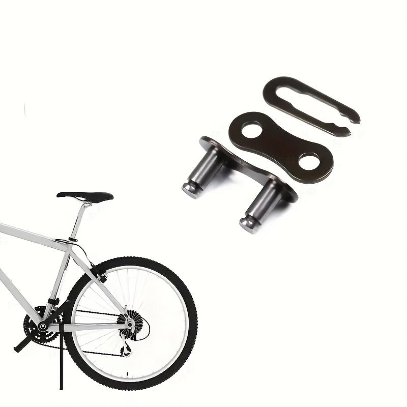 Heavy-Duty Bike Chain Connectors Suitable for Single/Multi-Speed - Quick-Link Chain for Easy Assembly, Durable Bicycle Chain Repair Parts
