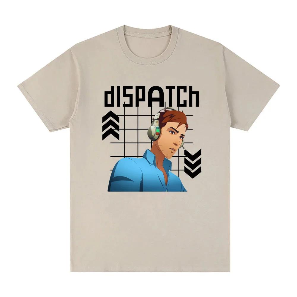 Dispatch T-Shirt 2026 NEW Cotton Comfortable Manga Game Pattern Printing TEE Casual High Quality Round Neck Soft Tees