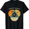 Vita Universo Tutto 42 Fantascienza Amanti dello Spazio Maglietta Coppia Divertente Streetwear Magliette Grafiche Ropa Hombre
