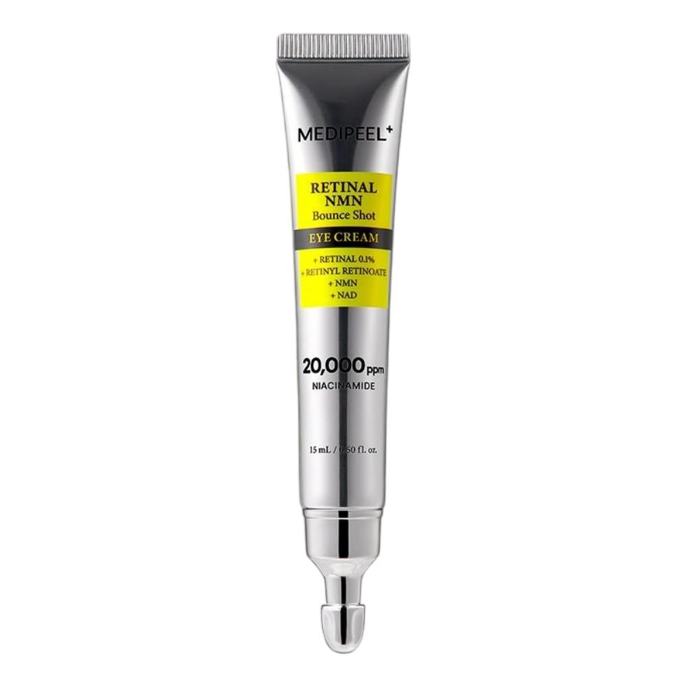 MEDI-PEEL Retinalowy shot NMN Bounce Shot Krem pod oczy Wkład 15ml Wygładzanie drobnych zmarszczek Ujędrnianie Pielęgnacja skóry