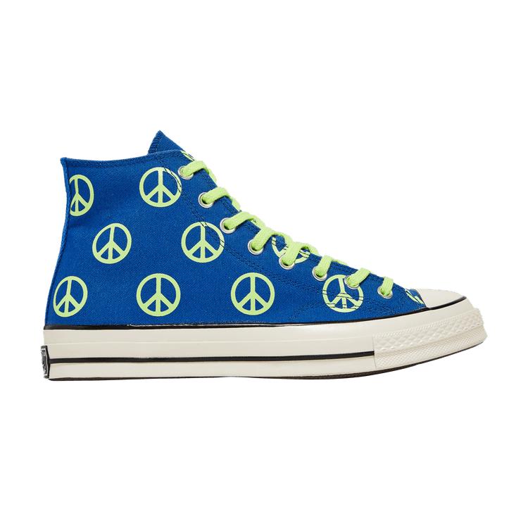 Converse Chuck 70 High Unleash Peace - Royal Ghost Green 36