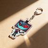 Cool Cartoon Chibi Alastor Vox Keychain Vox Fan Gift Vox Standee