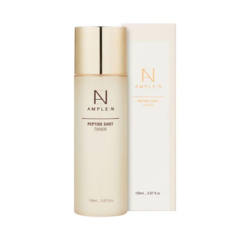 AMPLE:N Peptide Shot Firming Toner 150ml – Anti-Aging Hydrating Toner for Elastic & Smooth Skin