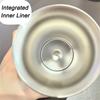 1 Set Yerba Mate Cup 304 Stainless Steel Double Wall 8oz Yerba Mate Gourd Cup With Straw Spoon And Cleaning Brush Teaware Sets