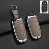 Housse Porte-Clés en Alliage de Zinc Automatique Adaptée Pour Jeep Grand Cherokee Wk2 Kl Wrangler Jk Jl Mp Patriot Renegade Commander Compass 4 5 Boutons Porte-Clés