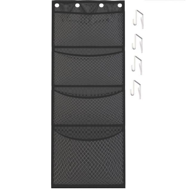 

Hanging Toy Hanging Storage Bag Black Original Stuffed Animal Storage Over Door Organizer for Stuffies Baby Ideas Holder Toy