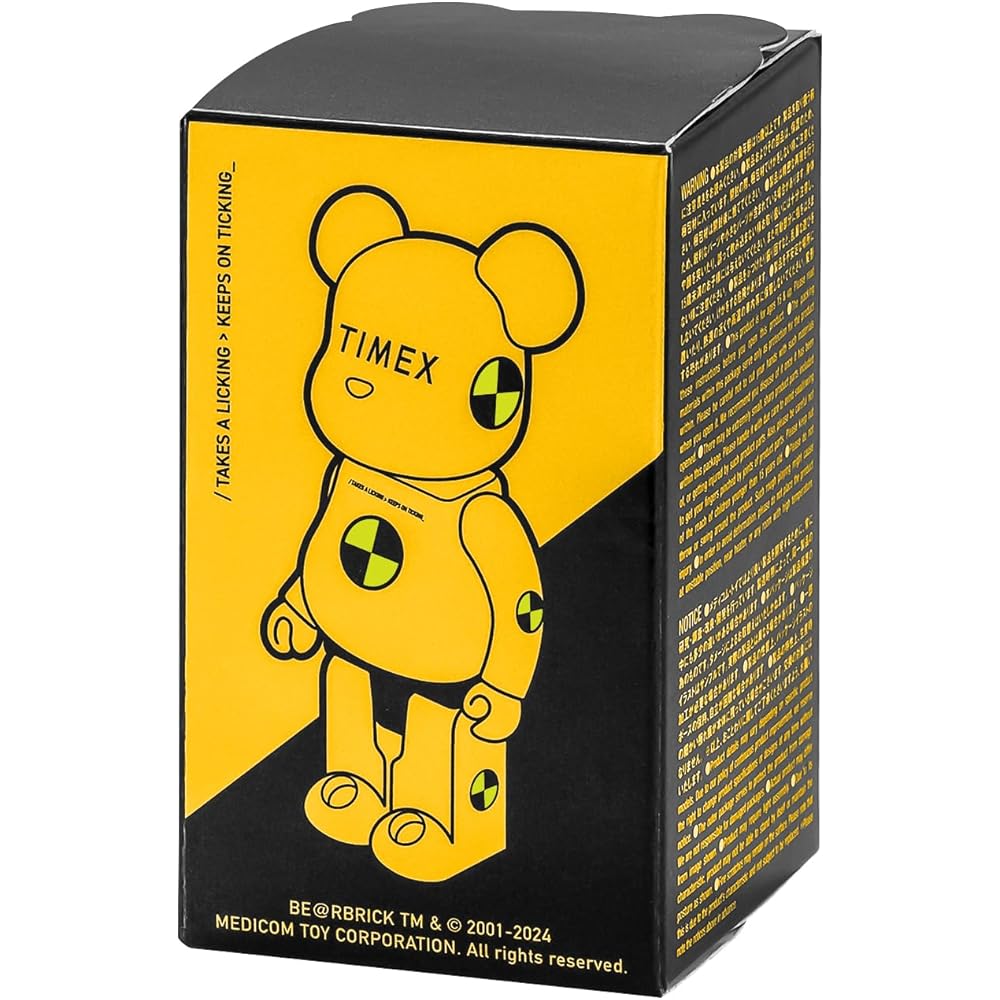 Timex BE@RBRICK 170th Anniversary TXBR100-YL Yellow Plastic Watch