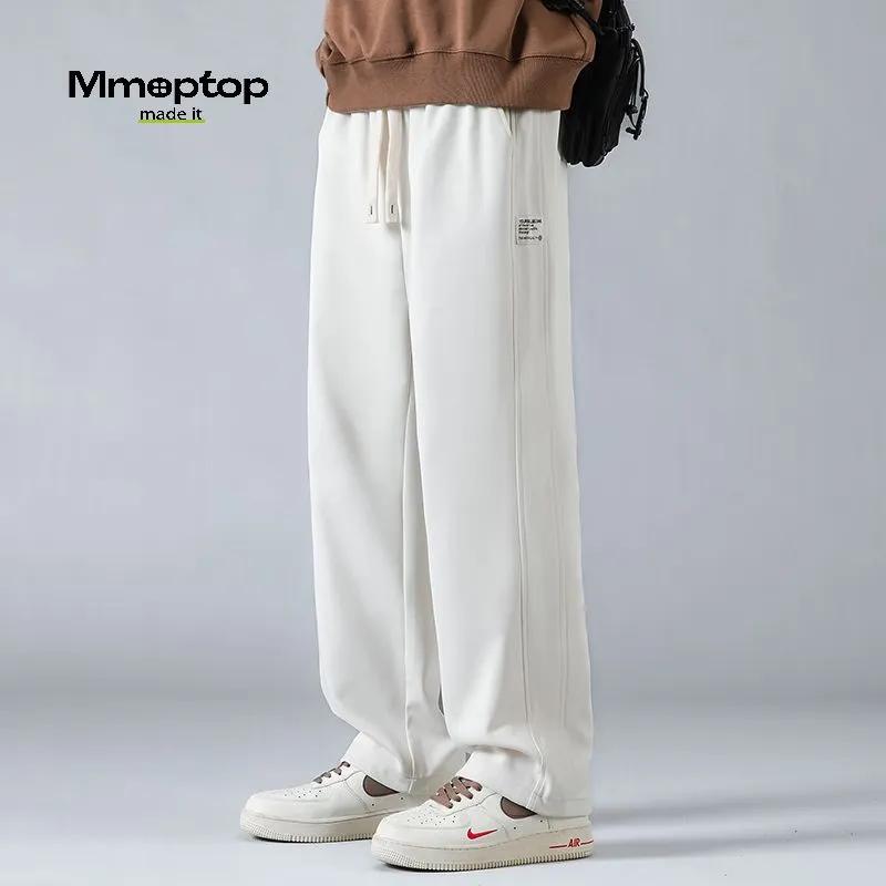 MMOPTOP Men's Loose Straight Leg Casual Pants CJ01
