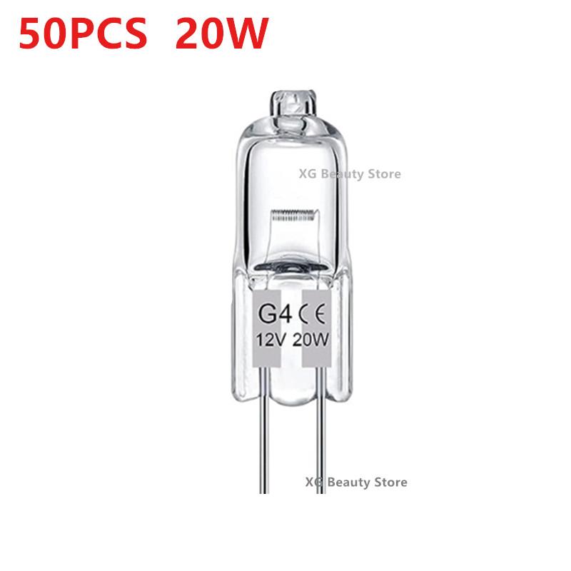 

50/100 шт. G4 12 В 10 Вт 20 Вт Теплый свет Светодиодные лампы Эко Галогенные лампы Капсульные вставные бусины Хрустальная лампа Галогенная лампа