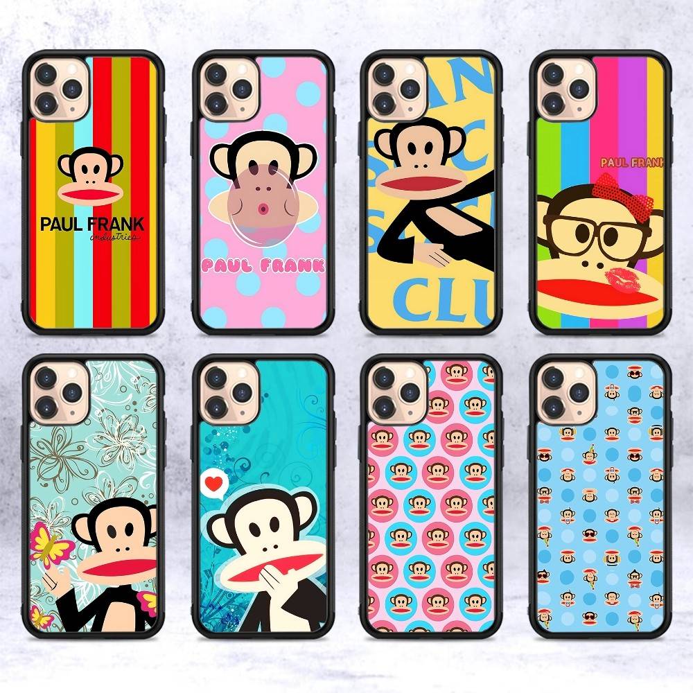 Classic P-Paul F-Frank Logo Phone Case For IPhone 17 16 15 14 13 Plus 12 11 Pro Max PC+TPU Cases Back Cover