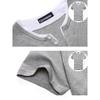 Hochwertiges Herren-Poloshirt aus 95% Baumwolle - Atmungsaktives Kurzarmhemd mit weicher Haptik - Moderner Schnitt, Freizeitkleidung mit V-Ausschnitt und Knöpfen