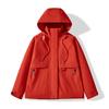 Outdoor Jacket Jacket Women's Tooling Multi-pocket Loose Casual Trendy Brand Hooded