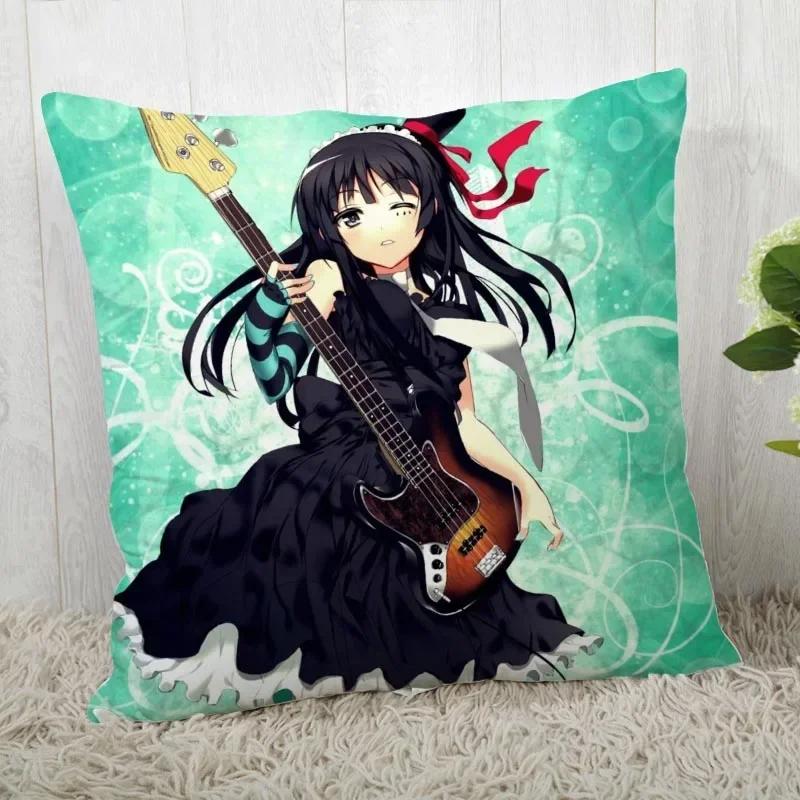 K-On! Pillow Cover Customize Pillow Case Modern Home Decorative Pillowcase For Living Room 45X45cm A19.12.13