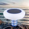 Solar Powered Pool Ionizer W/ Auto Switching 7-Colored LED Night Light Pool Cleaning Purifier Up To 35.000 Gal Keeps Water Clear