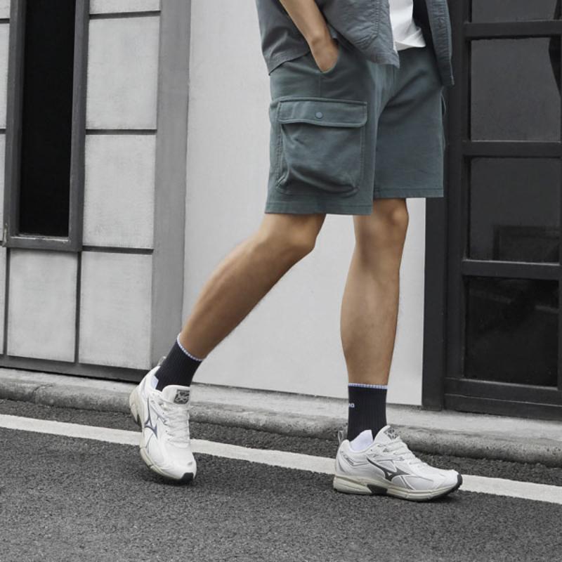 Mizuno Wave Rider 10 'White Grey' Sneakers D1GH240603