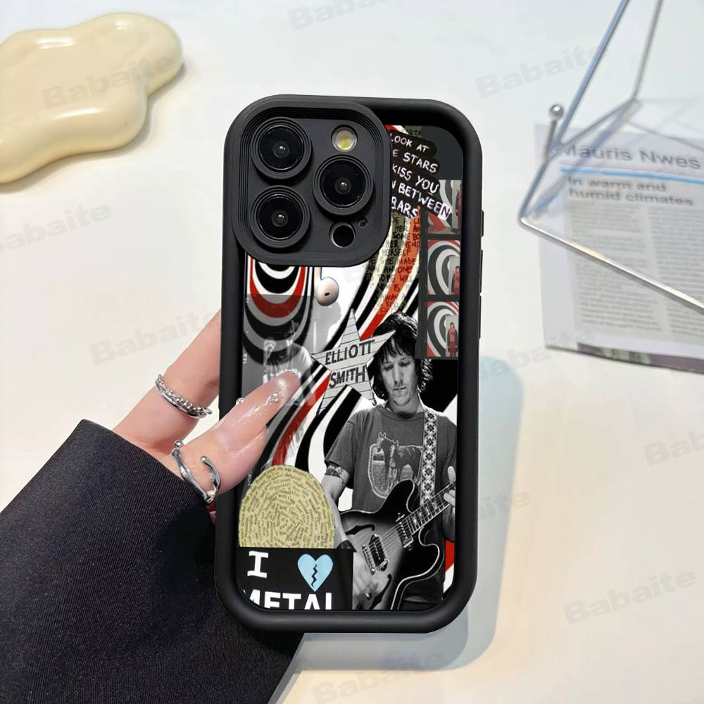 

Elliott Smith Figure 8 Silicone Soft Phone Case For IPhone 17 16 14 13 12 11 15 Pro Max Plus Air Cover iPhone 12 pro