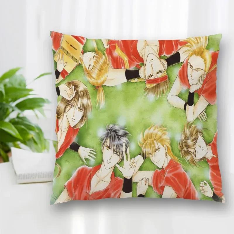 New Custom Pillow Slips Fushigi Yuugi Pillow Covers Bedding Comfortable Cushion/Good For Sofa/Home/Car High Quality Pillow Cases