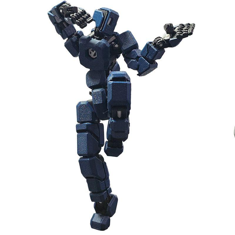 New Ultra Movable Multi Joint Action Doll 3d Printed Full Body Mechanical Mecha Wind Machine Figurine Desktop Decoration