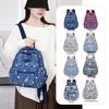 Korean Fashion Nylon Backpack for Middle-Aged & Elderly Women - Casual, Small, Travel-Friendly